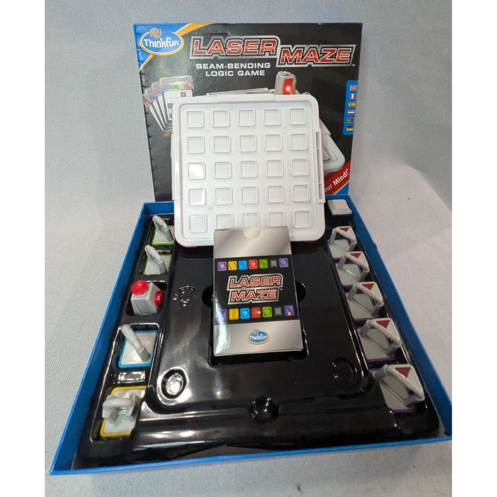 ThinkFun Laser Maze Logic Game Kids Adult One Size Multicolor Excellent STEM Toy